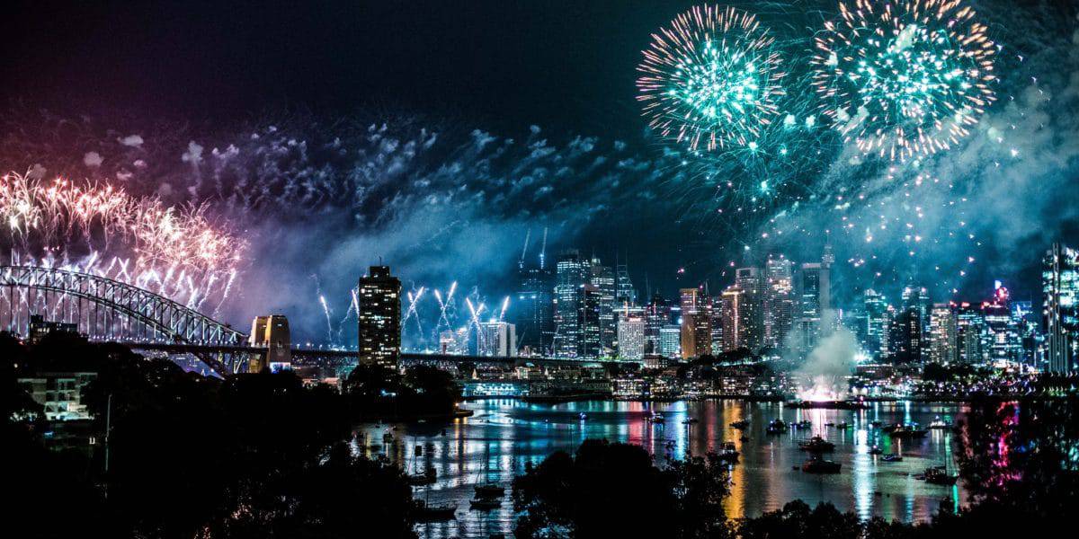Sydney Harbour Bridge New Year's Fireworks